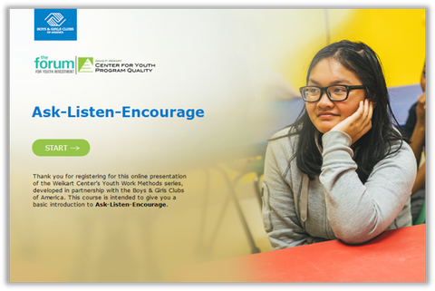 Ask - Listen - Encourage Online Course (Guidebook Not Included)
